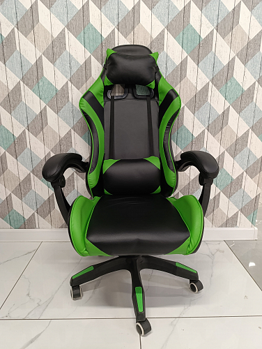 Компьютерное кресло Rodas black / green из шоурума 1